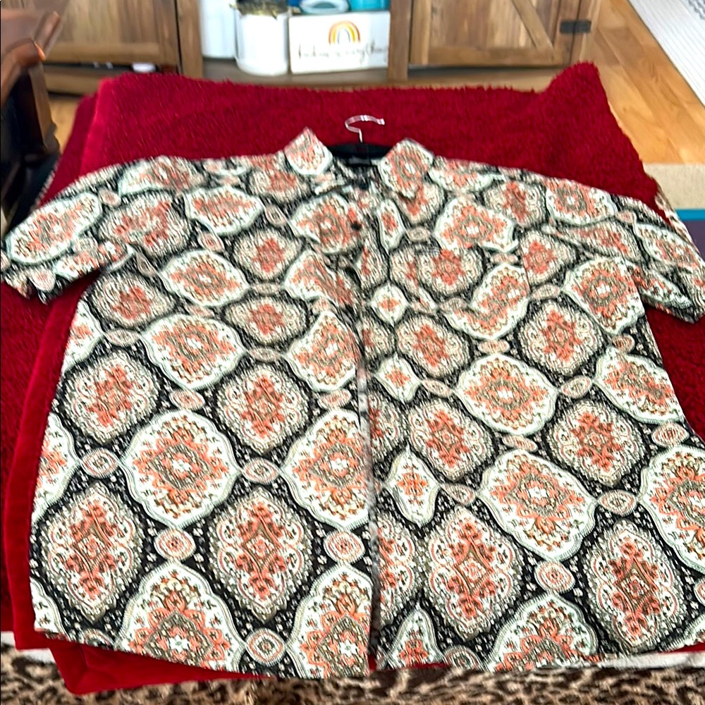 Volcom Paisley Print Button-Up Shirt